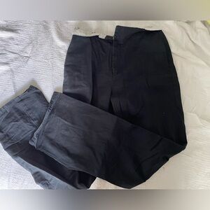 Edikited 847 black baggy pants.